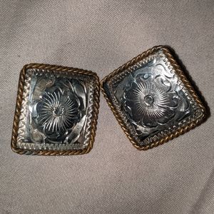 SS southwestern style post earrings